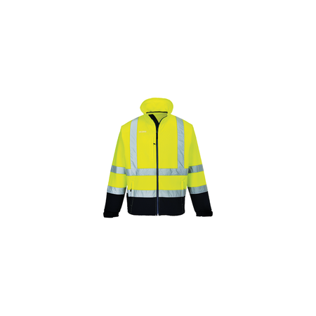 Portwest Hi-Vis Contrast Softshell (3L) S425