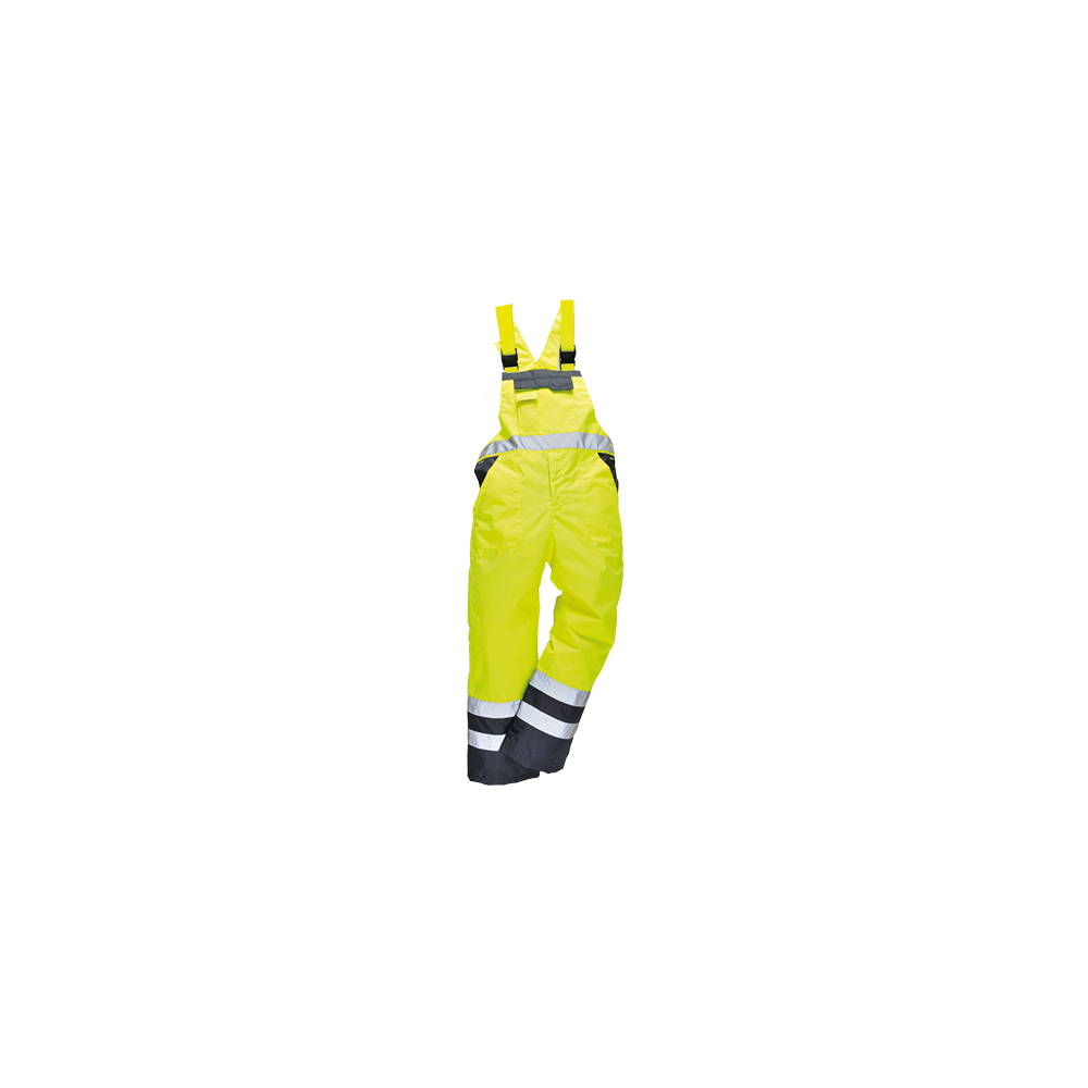 Portwest Contrast Bib & Brace - Unlined S488