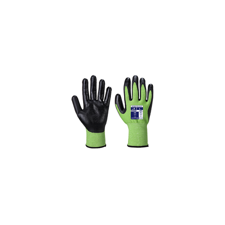 Cut D13 Nitrile Green Glove