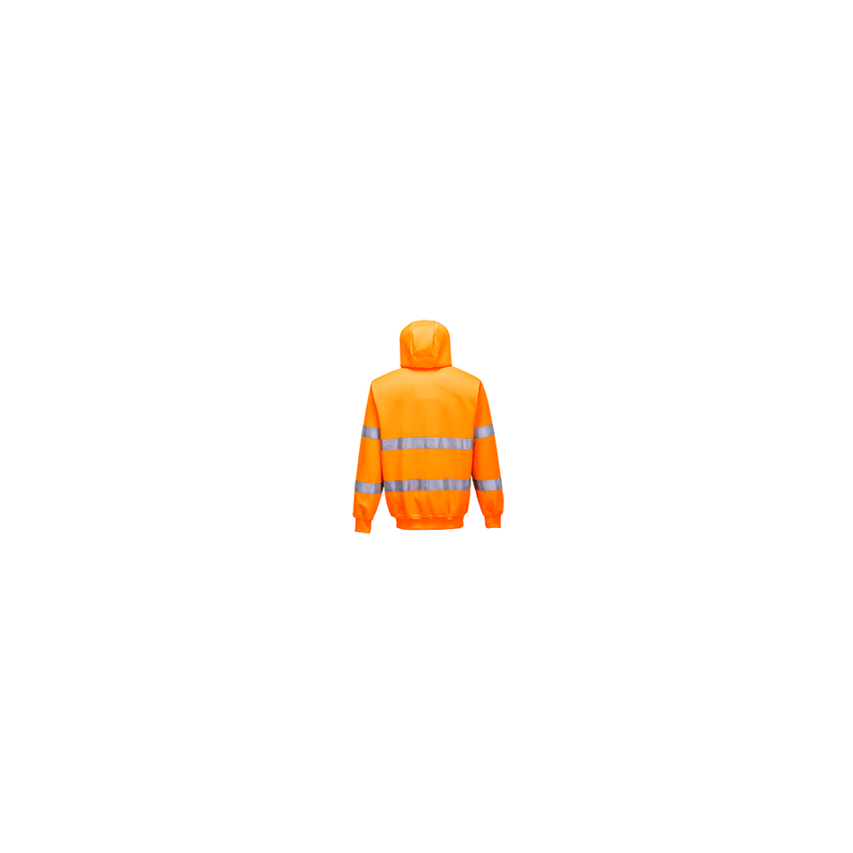 Portwest Hi-Vis Zip Front Hoodie B305