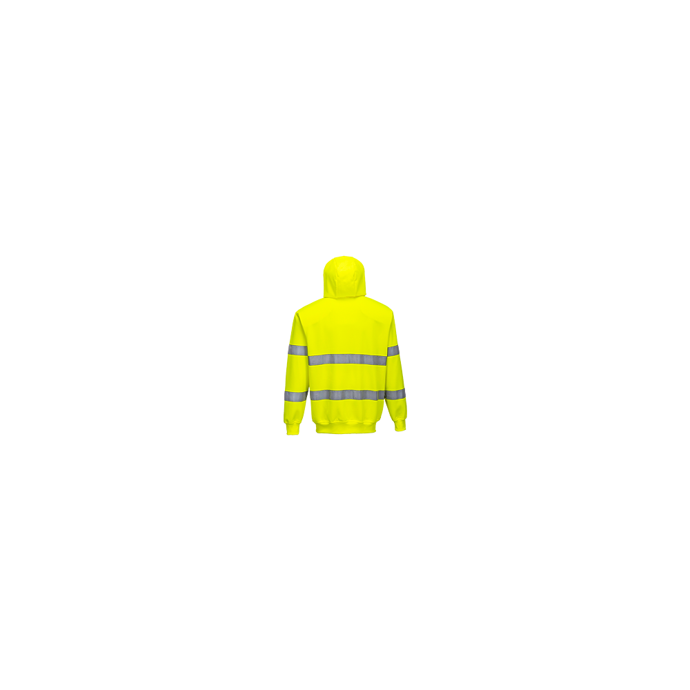Portwest Hi-Vis Zip Front Hoodie B305
