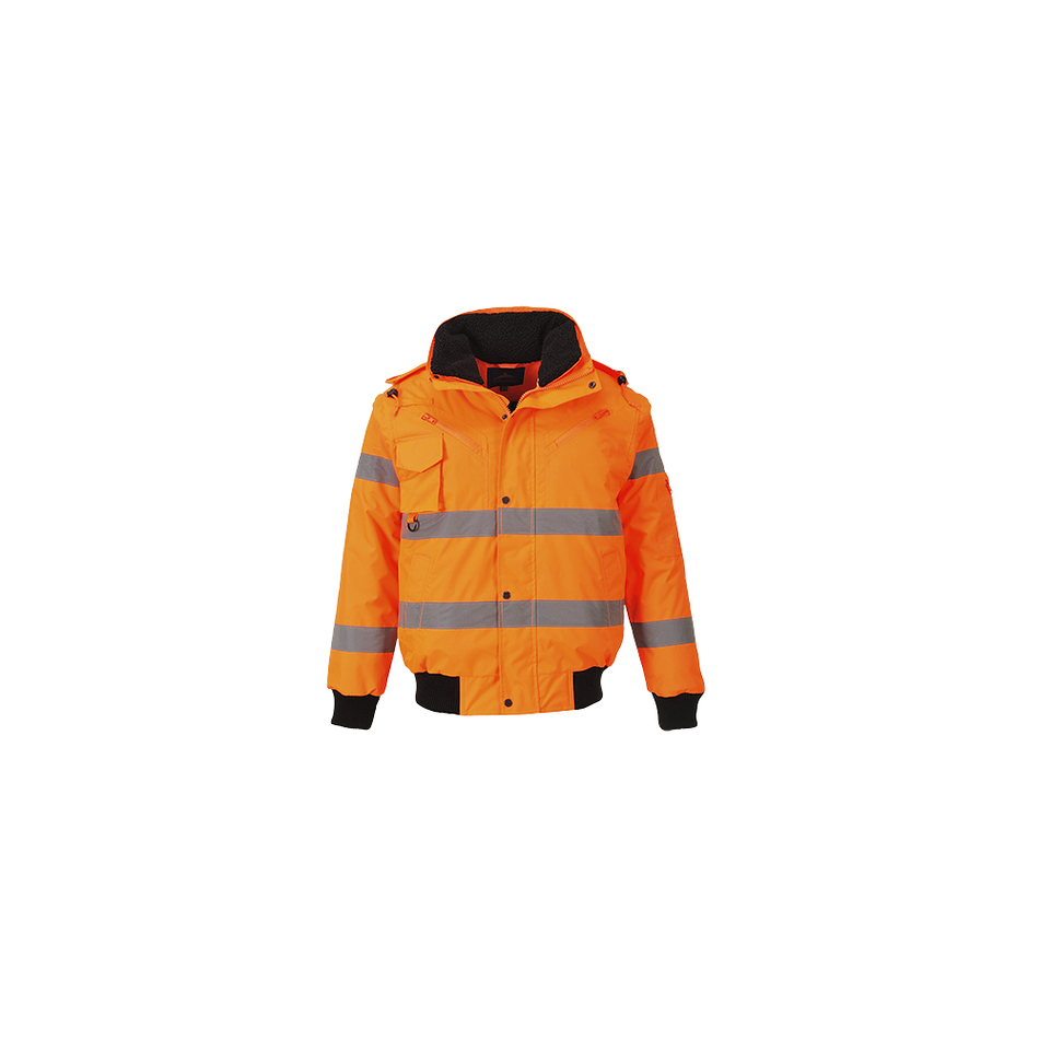 Portwest Hi-Vis 3-in-1 Bomber Jacket C467