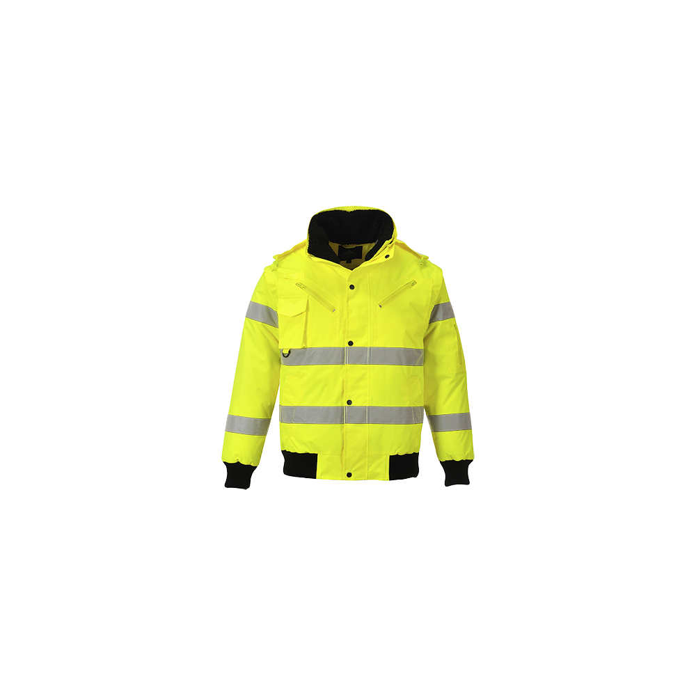 Portwest Hi-Vis 3-in-1 Bomber Jacket C467