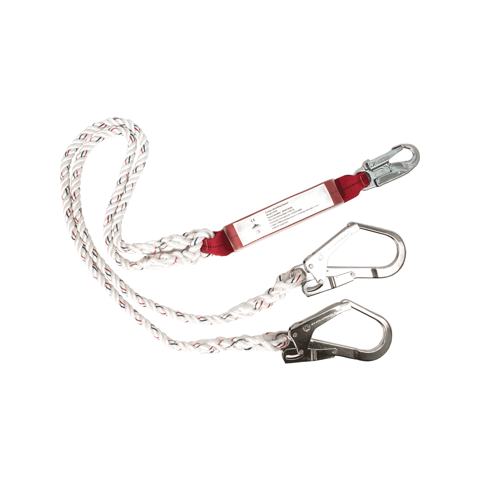 Double Lanyard Shock Absorbing