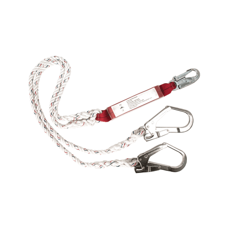 Double Lanyard Shock Absorbing