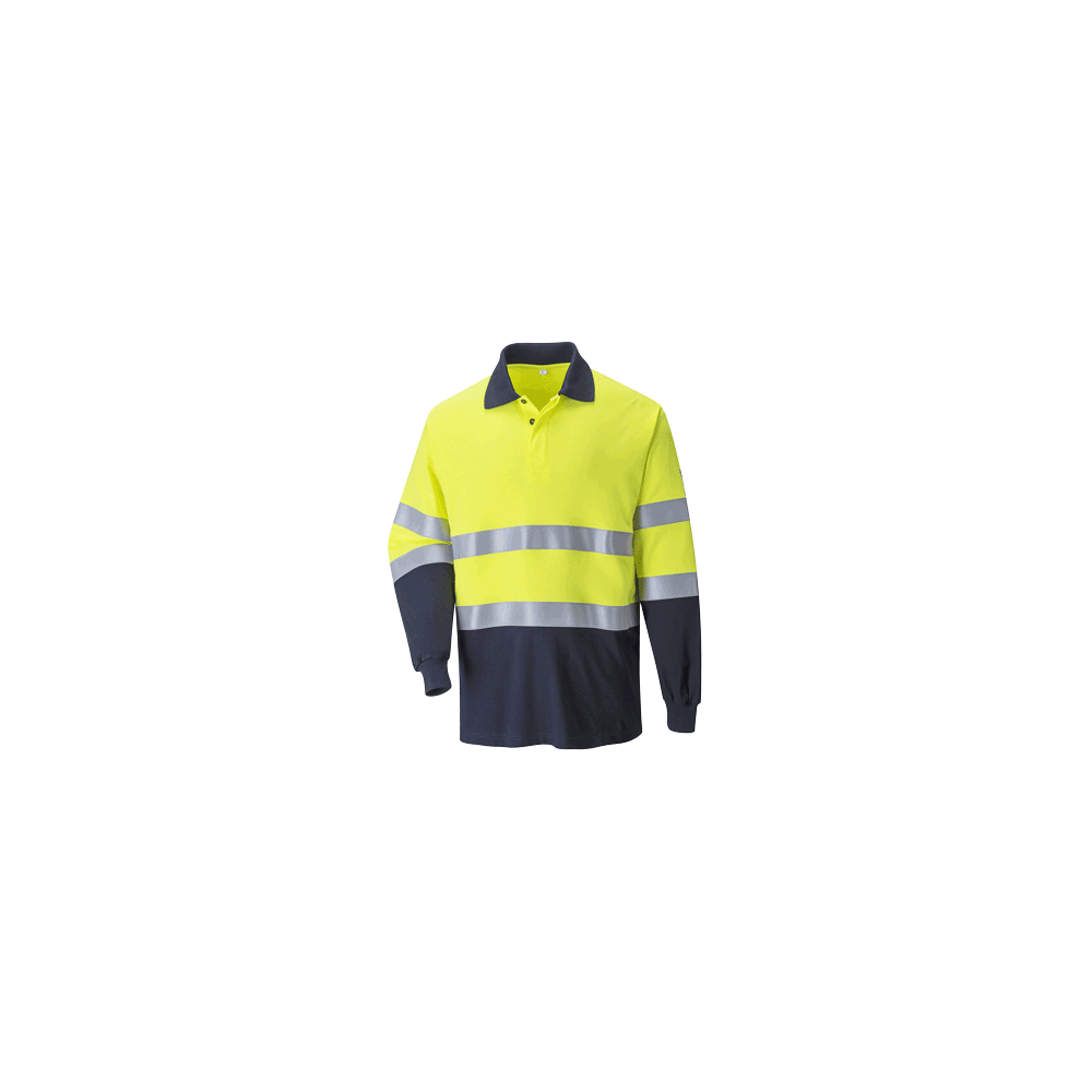 FR Hi-Vis 2-Tone Polo Shirt - Style PW- FR74