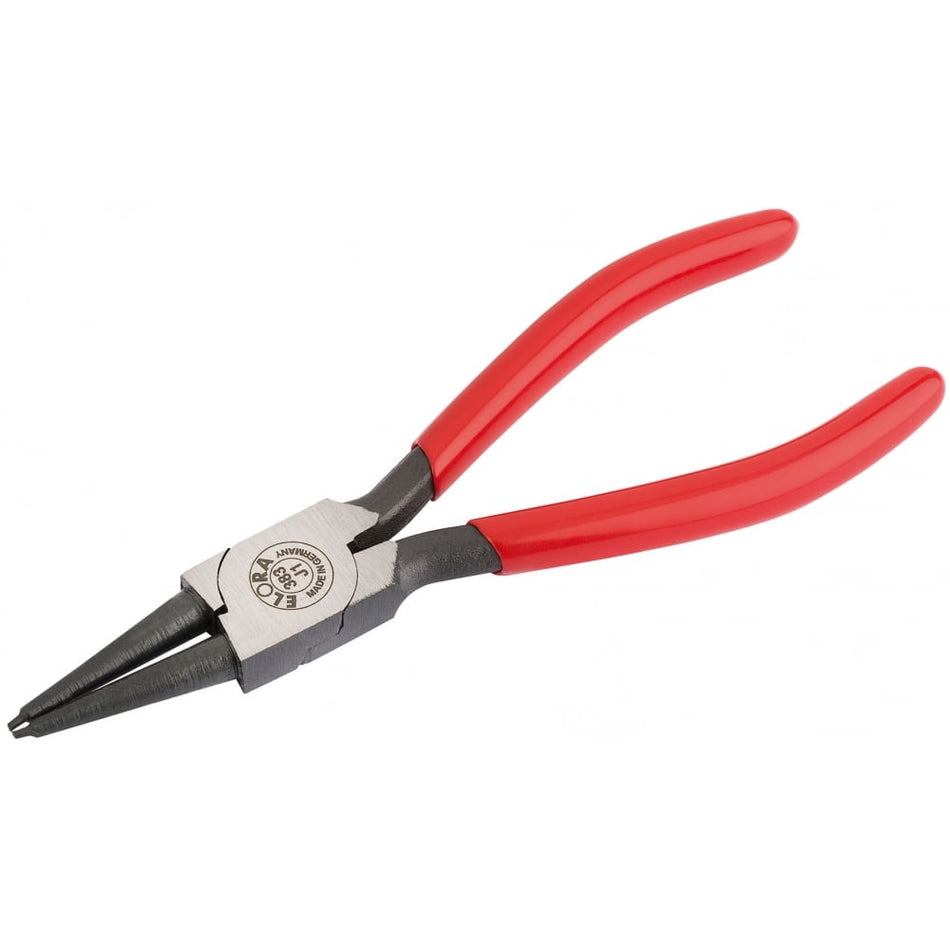 8mm - 25mm J1 Elora Straight Internal Circlip Pliers: Model No. 383-J1
