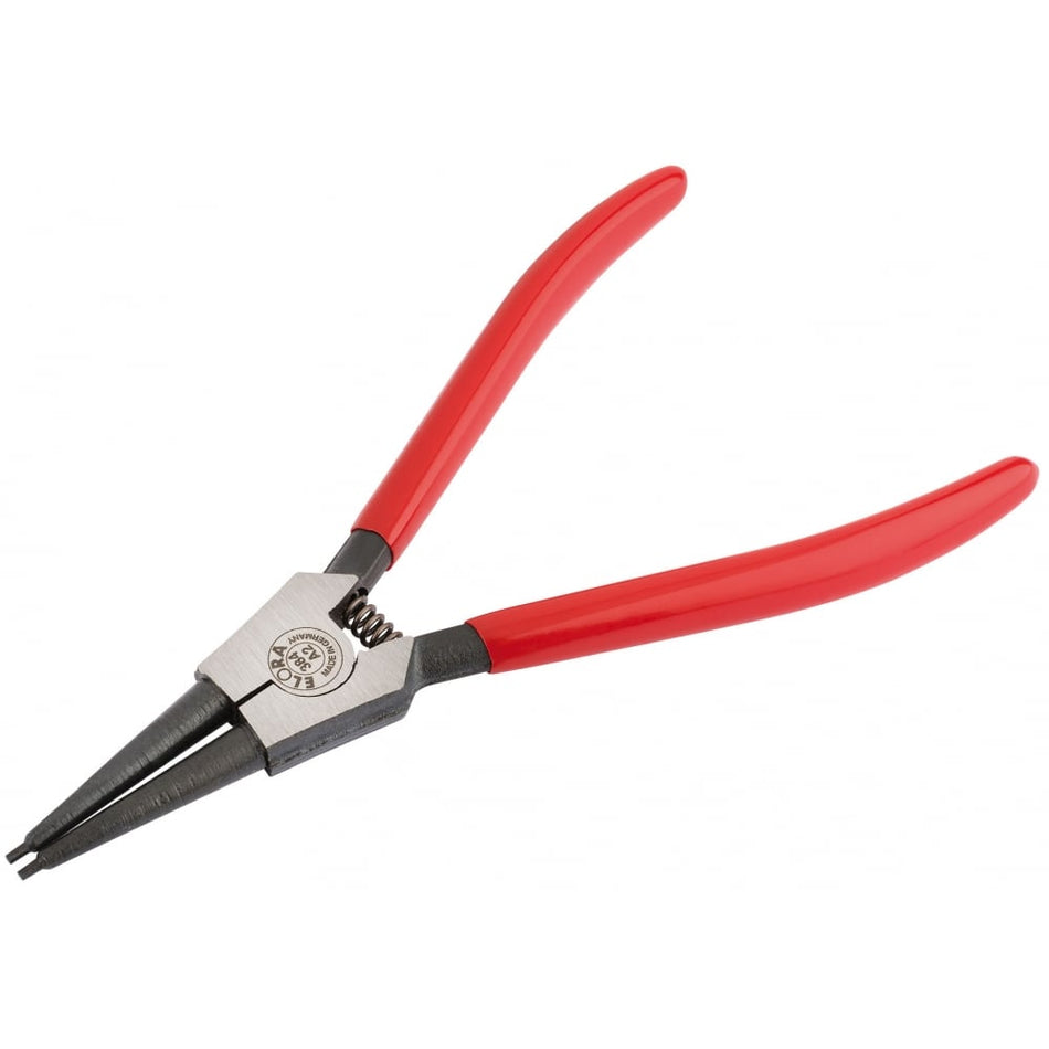 19mm - 60mm A2 Elora Straight External Circlip Pliers: Model No. 384-A2