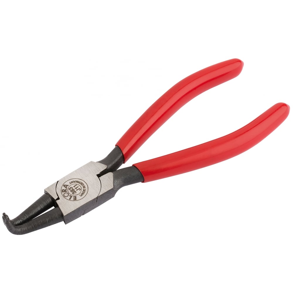 8mm - 25mm J11 Bent Internal Circlip Pliers: Model No. 383-J11