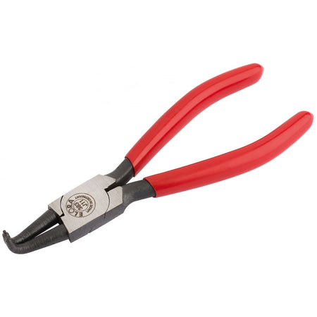 8mm - 25mm J11 Bent Internal Circlip Pliers: Model No. 383-J11