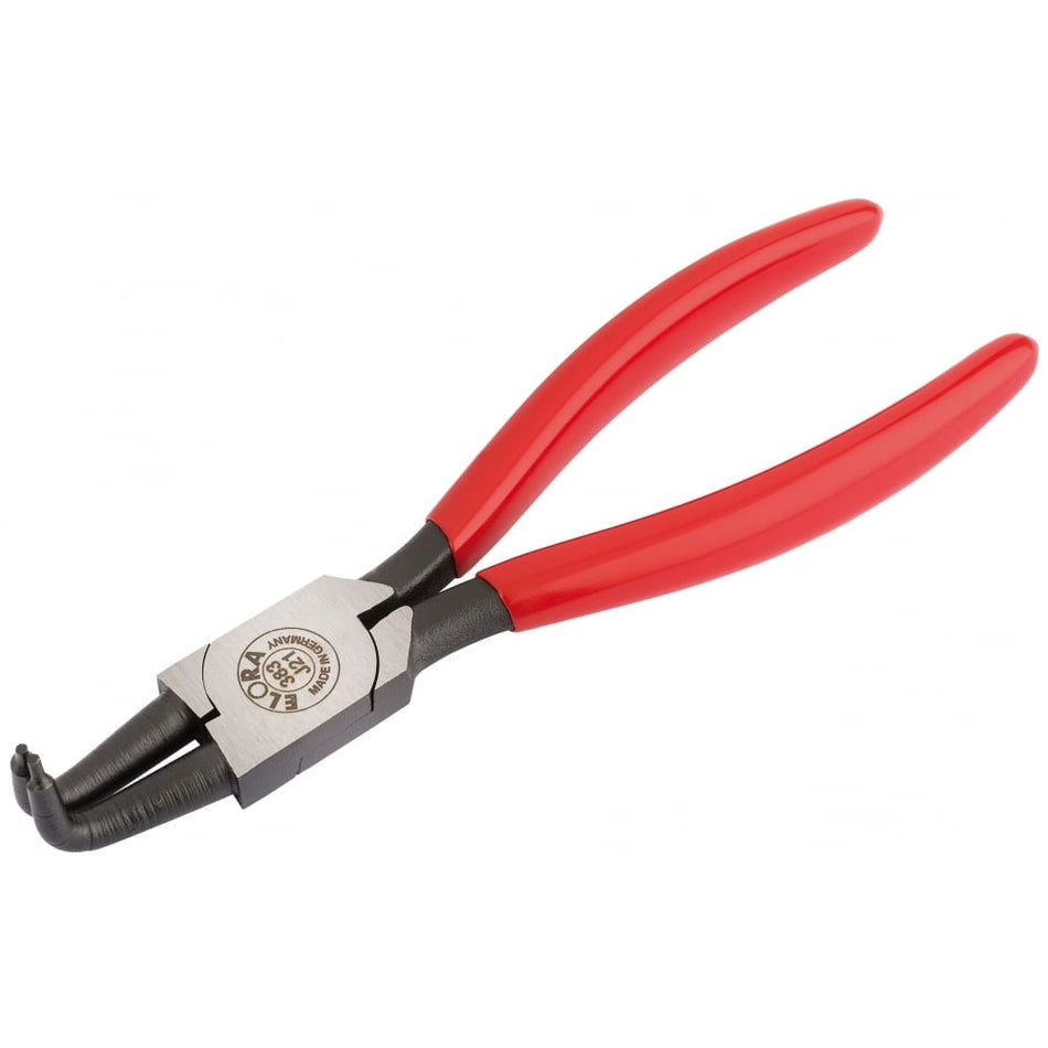 19mm - 60mm J21 Bent Internal Circlip Pliers: Model No. 383-J21