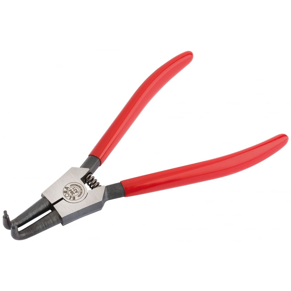 19mm - 60mm A21 Elora Bent External Circlip Pliers: Model No. 384-A21
