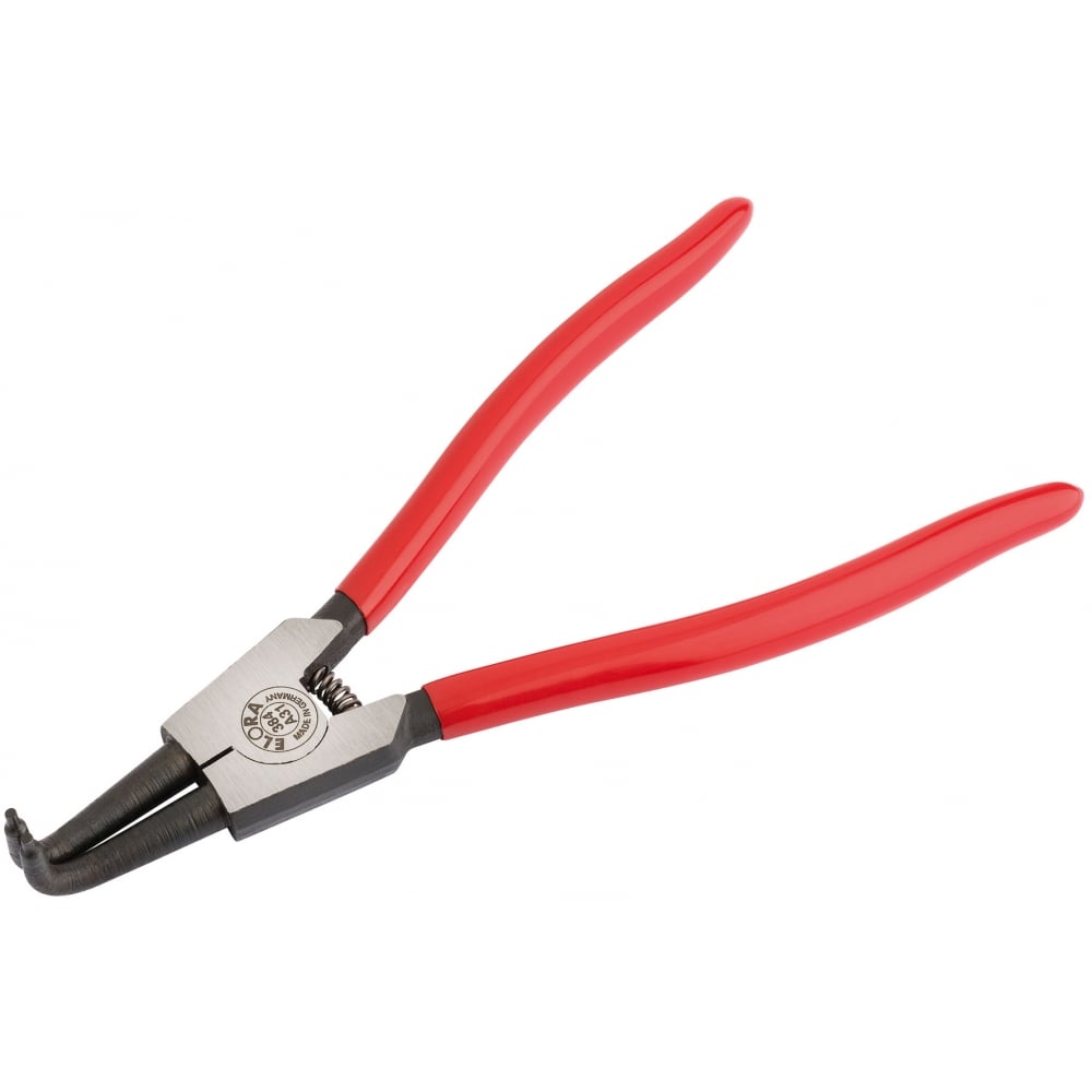 40mm - 100mm A31 Elora Bent External Circlip Pliers: Model No. 384-A31