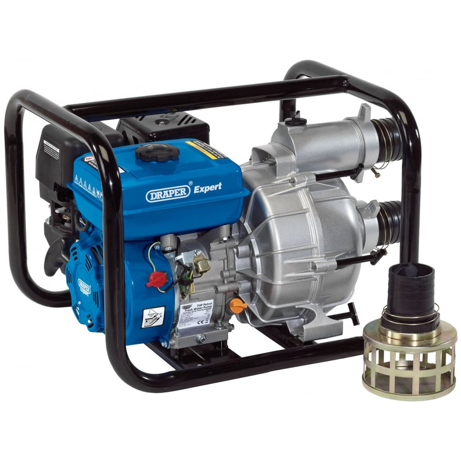 DRAPER Petrol Trash Water Pump (750L/Min): Model No. PWP82T