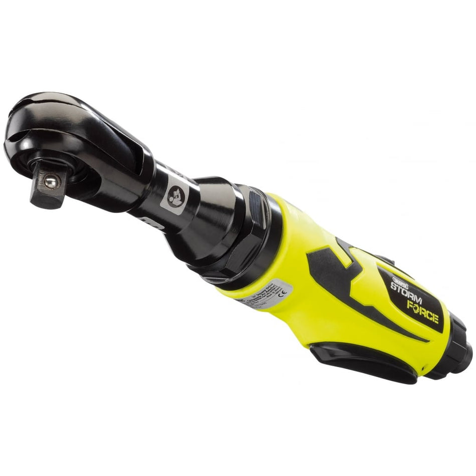 DRAPER Storm Force Air Ratchet with Composite Body (1/2in. Square Drive): Model No.SFAR12