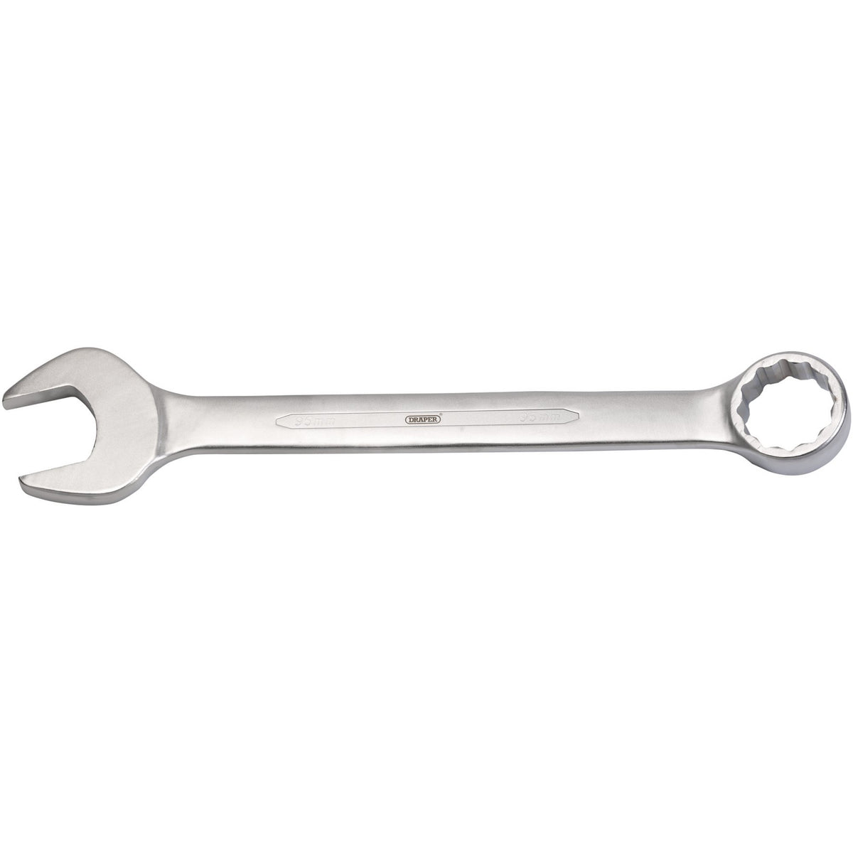 DRAPER 95mm Heavy Duty Long Pattern Metric Combination Spanner: Model No. 8220MM