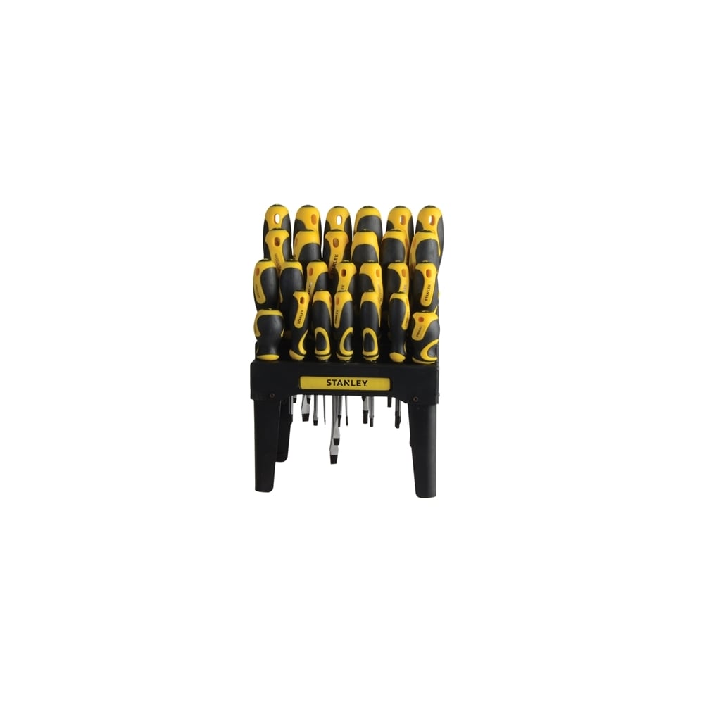 Stanley Tools 062142 Screwdriver Set In Rack 26 Piece