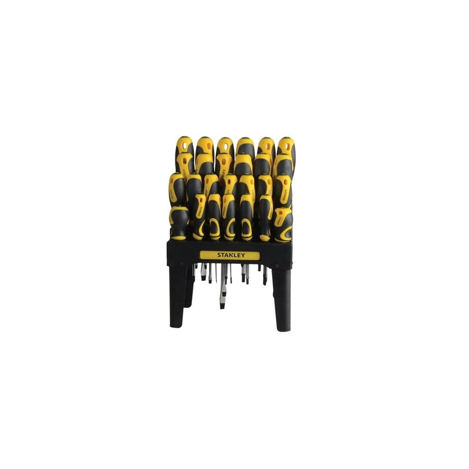 Stanley Tools 062142 Screwdriver Set In Rack 26 Piece