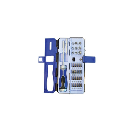 Faithfull Ratchet Screwdriver & Socket Set 33 Piece