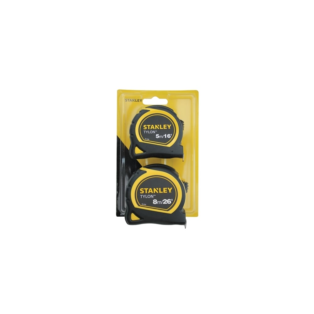 Stanley Tools Tylon? Pocket Tapes Twin Pack 5m/16ft + 8m/26ft