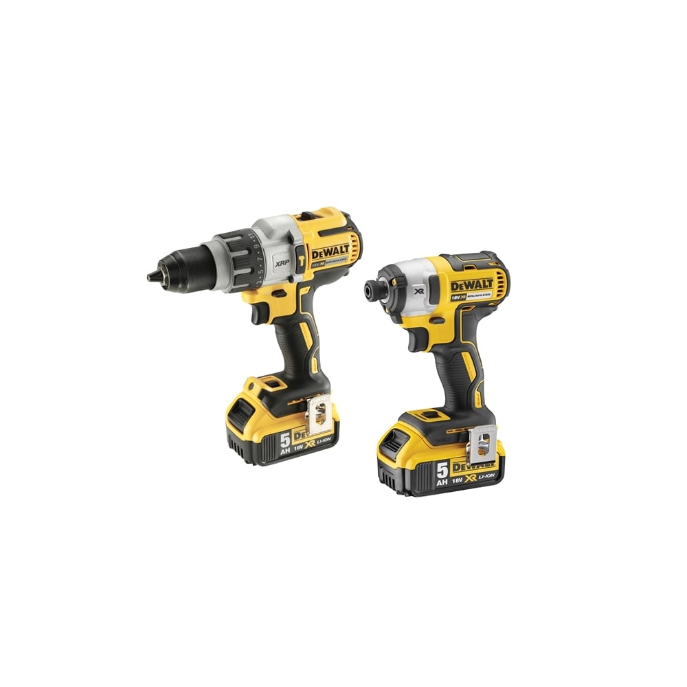 DEWALT DCK276P2 Brushless Twin Pack 18 Volt 2 x 5.0Ah Li-Ion