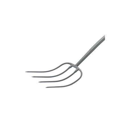 Bulldog All Metal 4 Prong Manure Fork T Handle