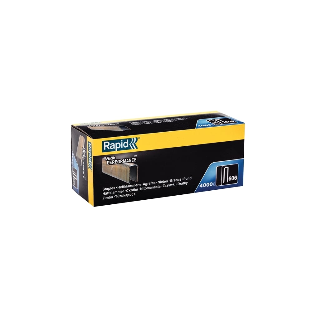 Rapid 606/18B4 18mm Staples Narrow Box 4000