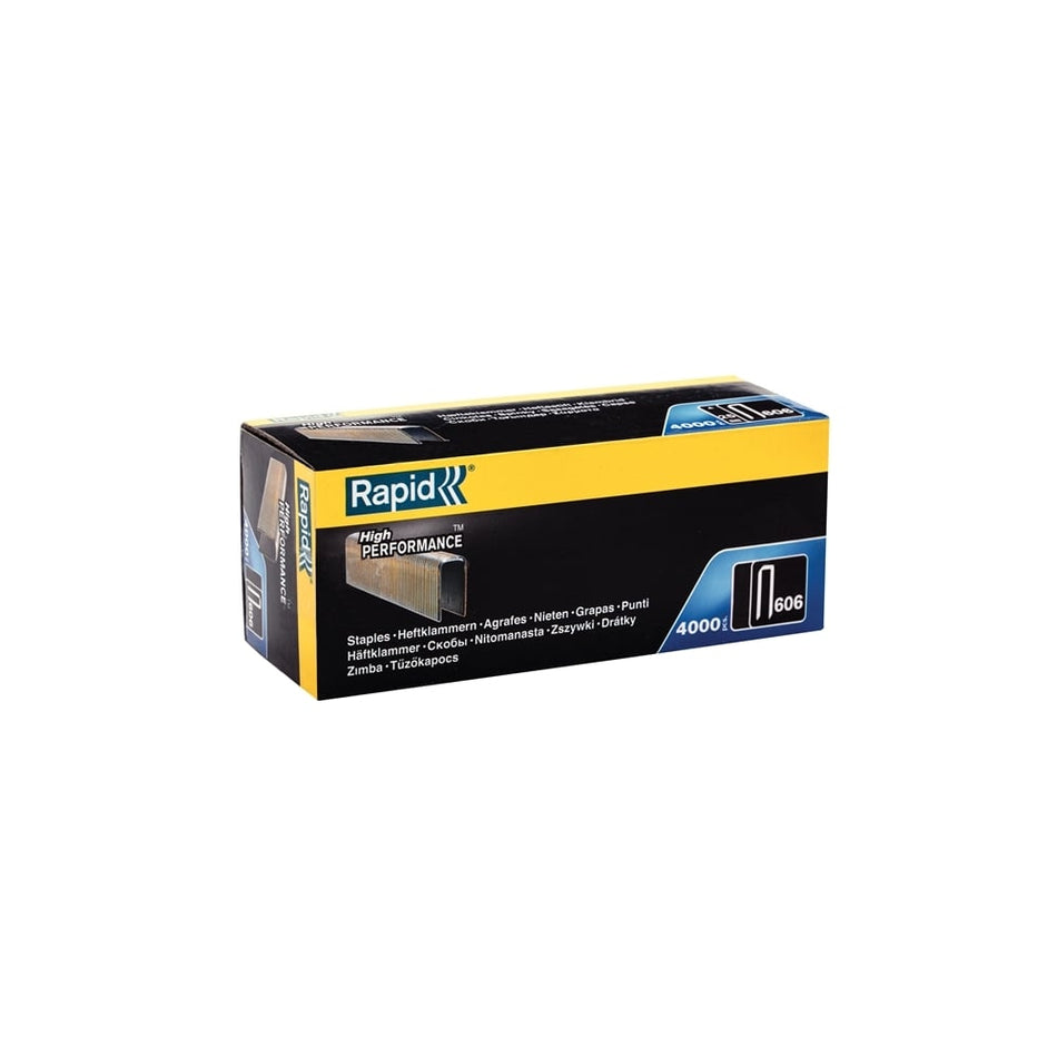 Rapid 606/18B4 18mm Staples Narrow Box 4000