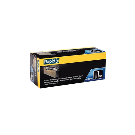 Rapid 606/25B4 25mm Staples Narrow Box 4000