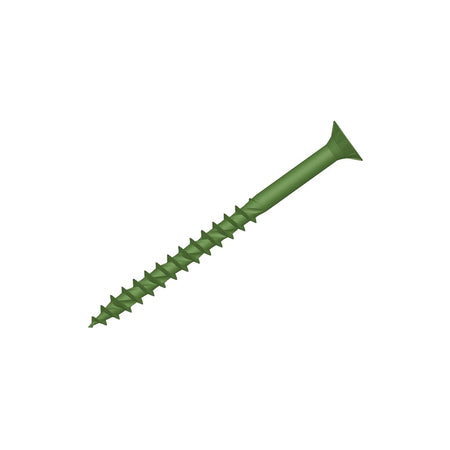 Forgefix Countersunk Torx Compatible Decking T25 Screws Green 4.5x50mm Tub 600
