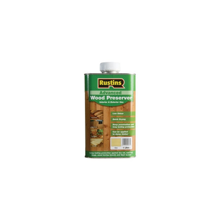 Rustins Advanced Wood Preserver Clear 1 Litre