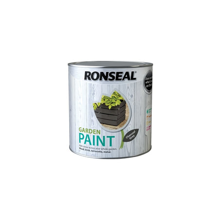 Ronseal Garden Paint Charcoal Grey 2.5 Litre
