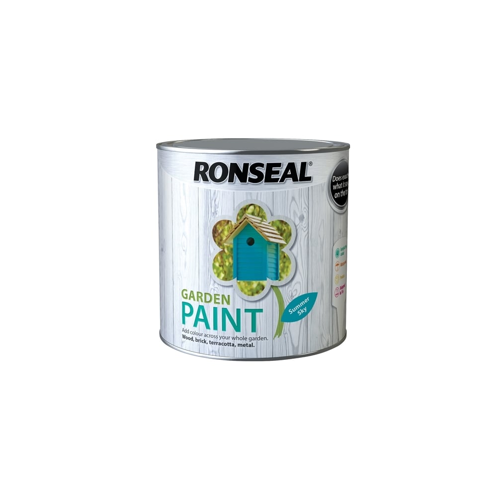 Ronseal Garden Paint Summer Sky 2.5 Litre