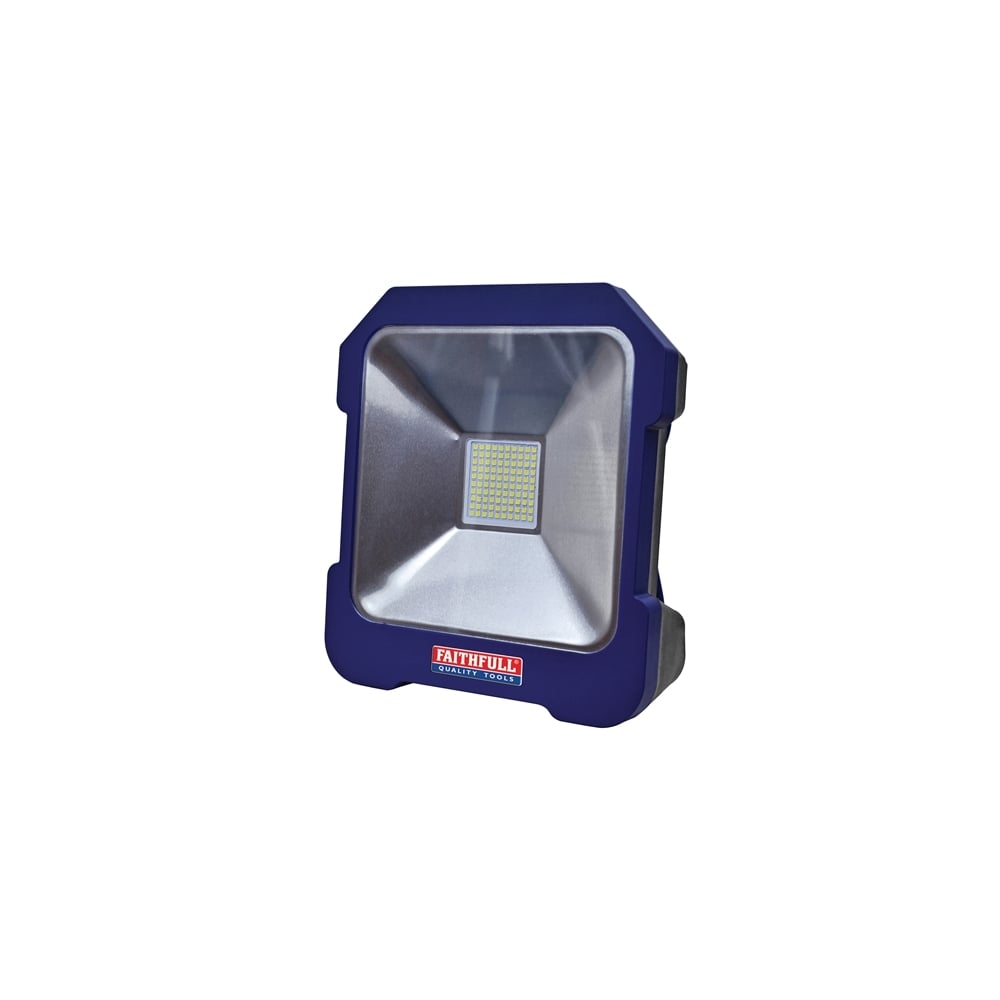 Faithfull Power Plus SMD LED Task Light with Power Take Off 20 Watt 240 Volt