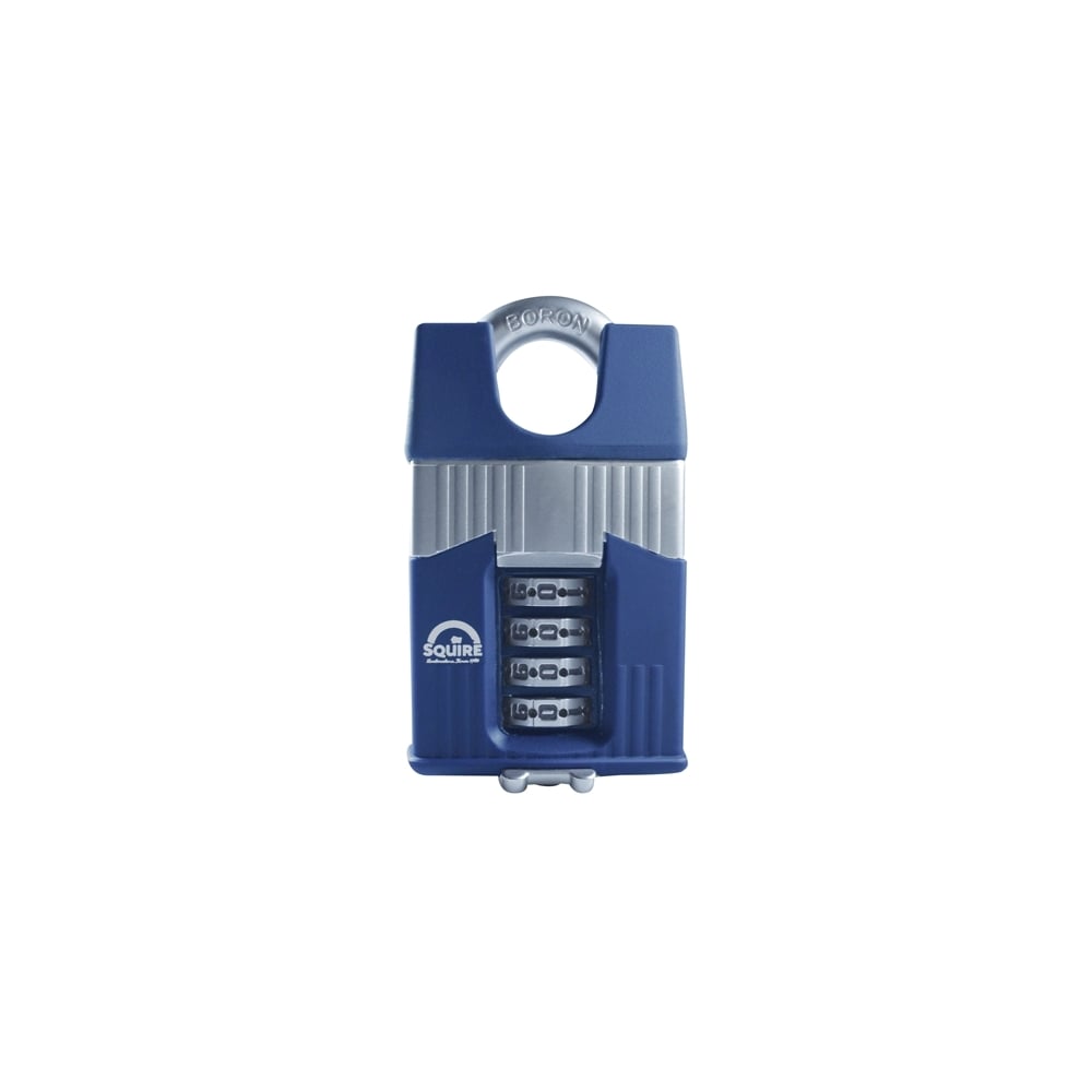 Henry Squire Warrior High-Security Closed Shackle Combination Padlock 55mm