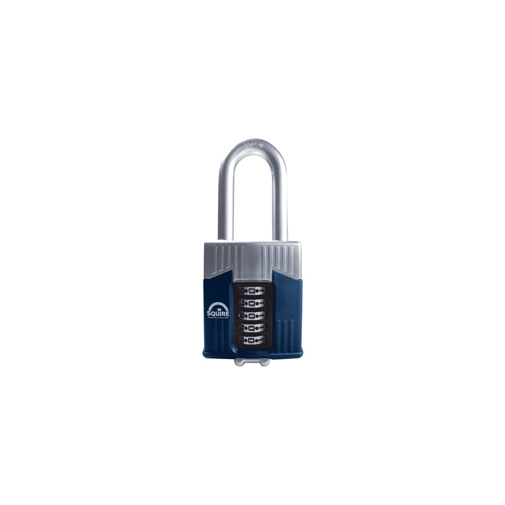 Henry Squire Warrior High-Security Long Shackle Combination Padlock 65mm