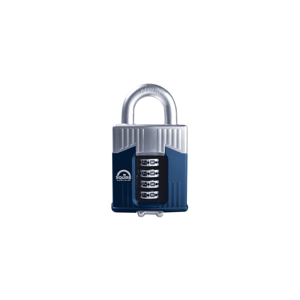 Henry Squire Warrior High-Security Open Shackle Combination Padlock 55mm