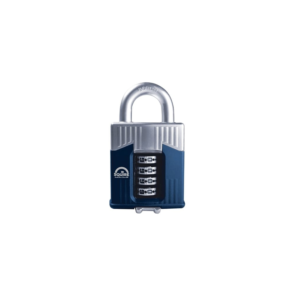Henry Squire Warrior High-Security Open Shackle Combination Padlock 55mm