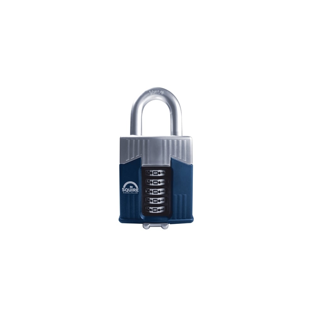 Henry Squire Warrior High-Security Open Shackle Combination Padlock 65mm