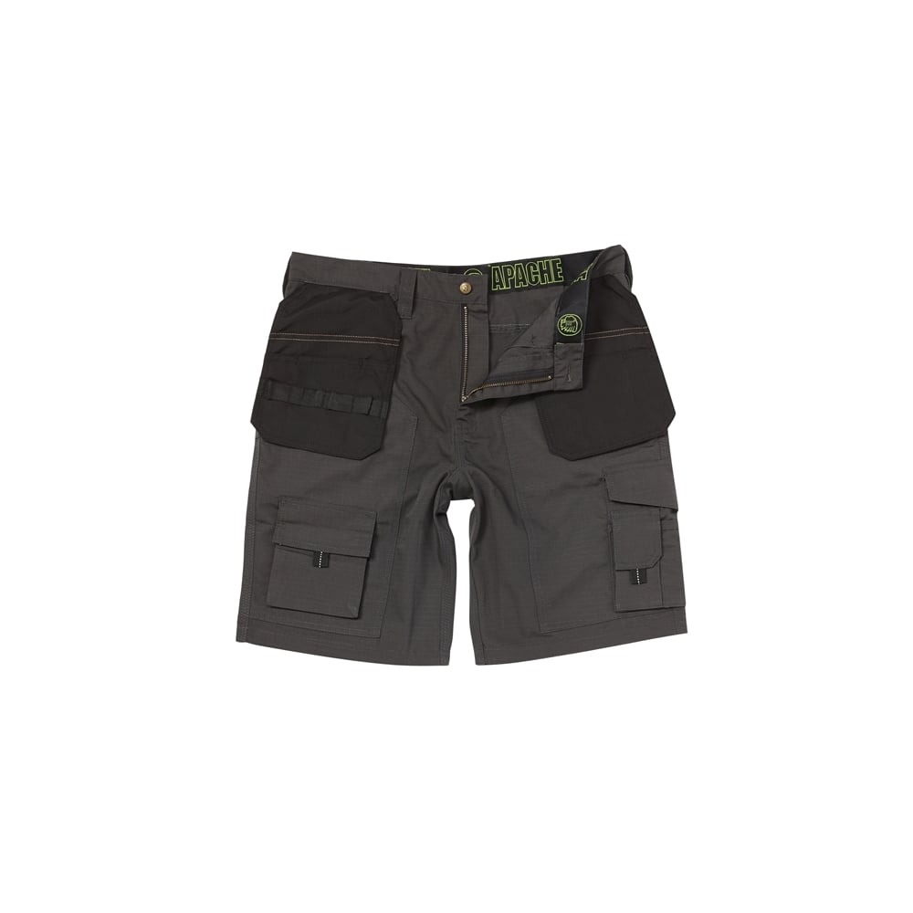 Apache Grey Rip-Stop Holster Shorts Waist 36in