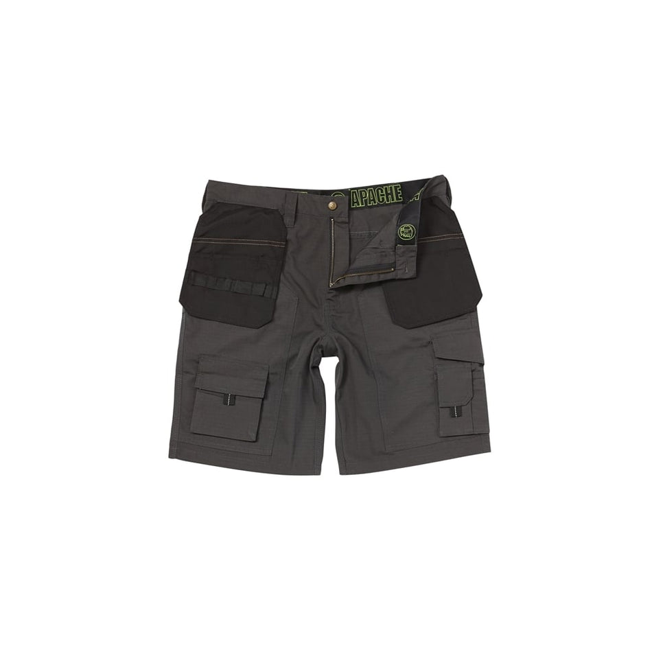 Apache Grey Rip-Stop Holster Shorts Waist 38in