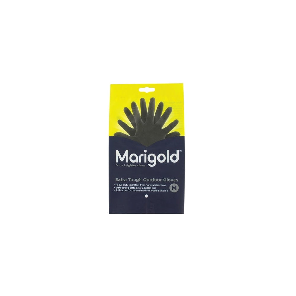 Marigold Extra Tough Outdoor Gloves - Medium (6 Pairs)