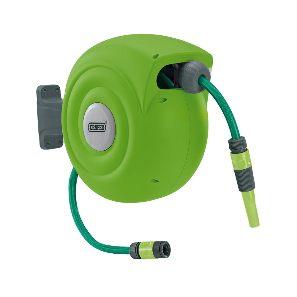 DRAPER Retractable Garden Hose Reel (20M) : Model No. RGH20