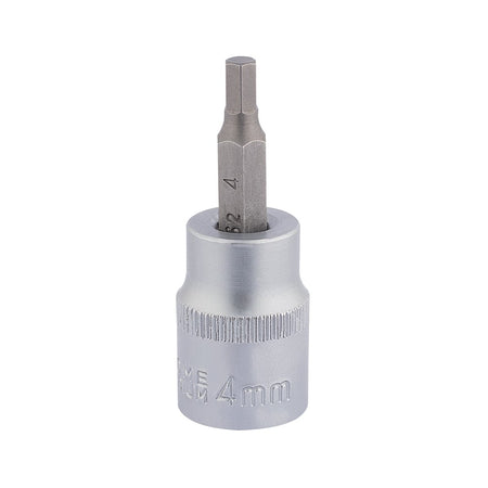 DRAPER 3/8" Square Drive Socket with Hexagonal Bit (4mm) : Model No. D-HEX/B