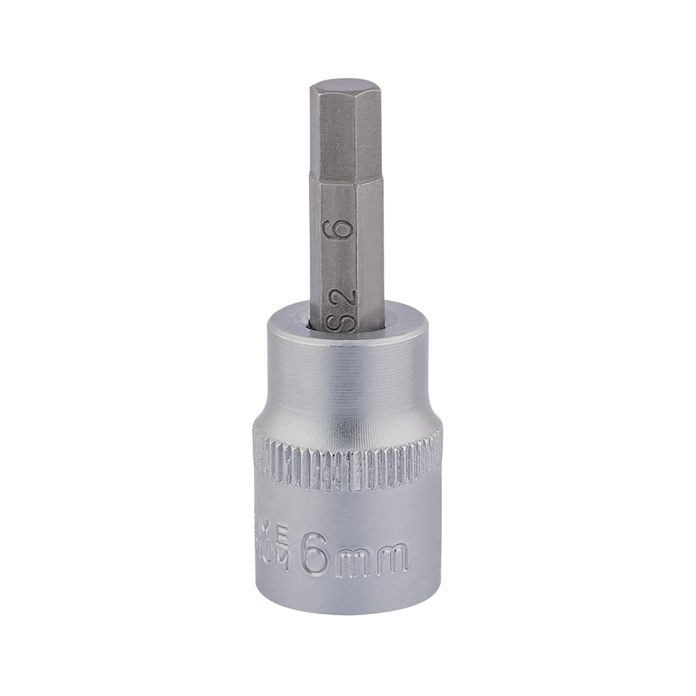 DRAPER 3/8" Square Drive Socket with Hexagonal Bit (6mm) : Model No. D-HEX/B