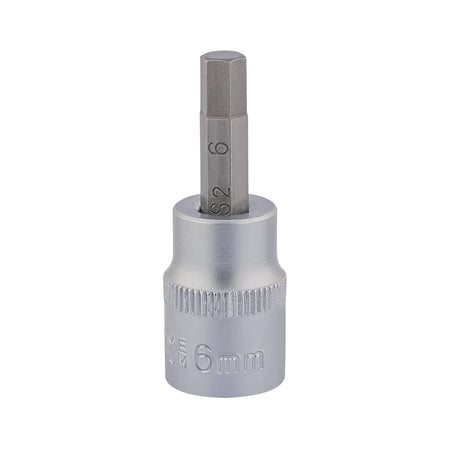 DRAPER 3/8" Square Drive Socket with Hexagonal Bit (6mm) : Model No. D-HEX/B