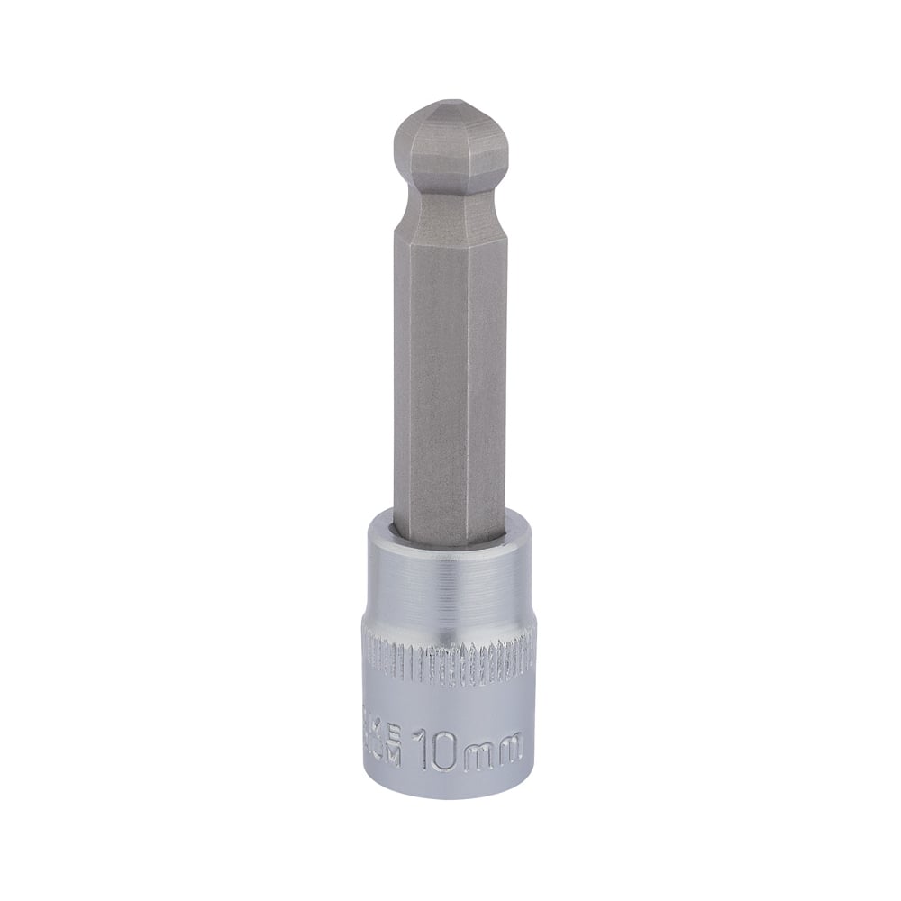 DRAPER 3/8" Sq. Dr. Ball End Hexagonal Socket Bits (10mm) : Model No. D-HEX-BALL/B