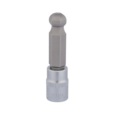 DRAPER 3/8" Sq. Dr. Ball End Hexagonal Socket Bits (12mm) : Model No. D-HEX-BALL/B