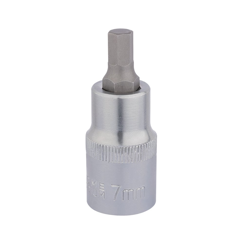 DRAPER 1/2" Sq. Dr. Hexagonal Socket Bits (7mm) : Model No. H-HEX/B