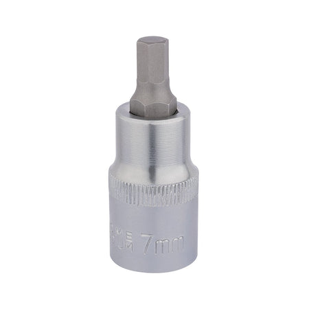 DRAPER 1/2" Sq. Dr. Hexagonal Socket Bits (7mm) : Model No. H-HEX/B